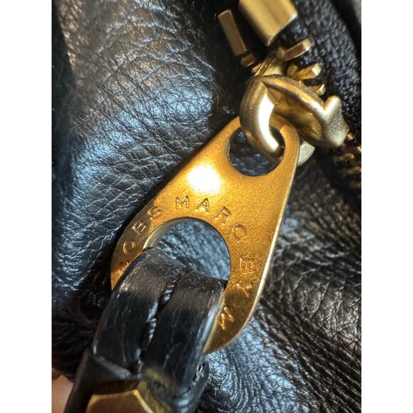 Marc by Marc Jacobs Classic Natasha Black Leather Crossbody Bag - Picture 4 of 11